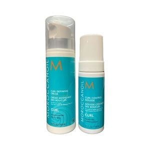 Moroccanoil Curl Defining Cream and Curl Control Mousse Set